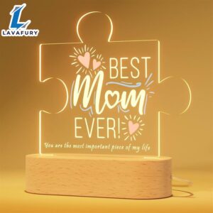 Bemaystar Gifts for Mom – Mom Gifts,Puzzle Night Light