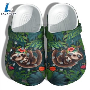 Chibi Sloth Mom Shoes Baby…