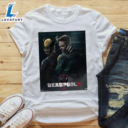 Deadpool And Wolverine 2024 Deadpool3 Poster Unisex T-Shirt