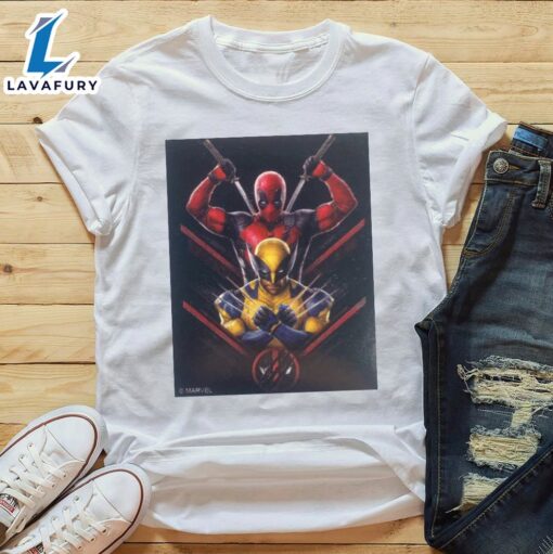 Deadpool And Wolverine 2024 Marvel Movie Unisex T-Shirt