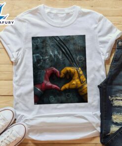 Deadpool And Wolverine Poster Marvel 2024 Unisex T-Shirt