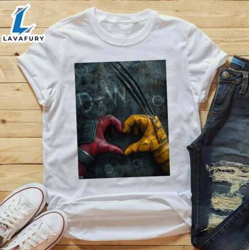 Deadpool And Wolverine Poster Marvel 2024 Unisex T-Shirt