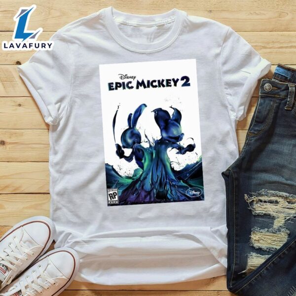 Disney Epic Mickey 2 The Power Of Two 2024 T-Shirt