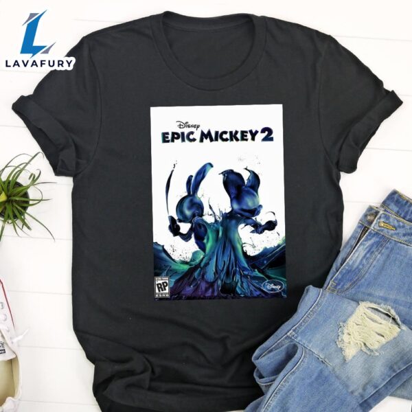 Disney Epic Mickey 2 The Power Of Two 2024 Unisex T-Shirt