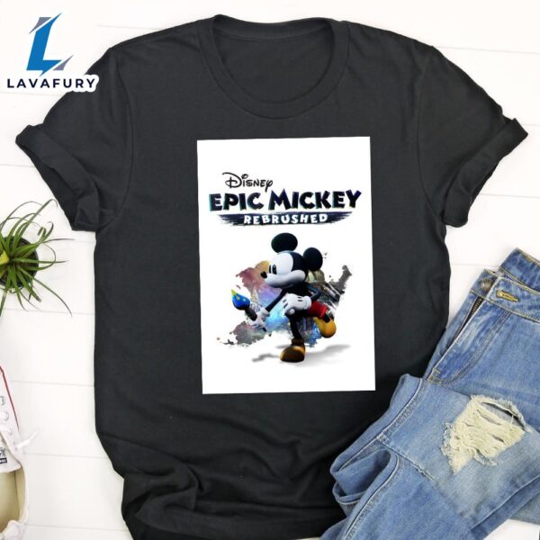 Disney Epic Mickey Rebrushed 2024 Unisex T-Shirt