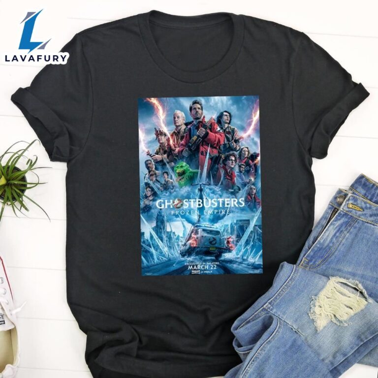 Ghostbuster Frozen Empire Movie 2024 Unisex T-Shirt - Lavafury