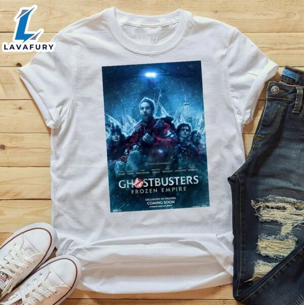 Ghostbuster Frozen Empire Releasing In Theaters Uniisex T-Shirt