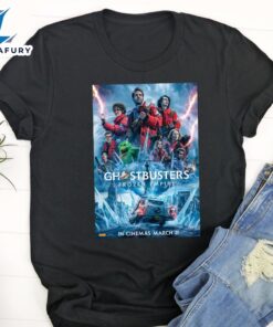 Ghostbusters Frozen Empire 2024 Teaser Movie Poster Unisex T-Shirt