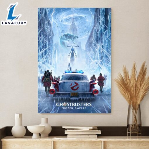 Ghostbusters Frozen Empire Movie Film 2024 Potser Canvas