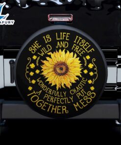 Girl Life Sunflower Car Spare…