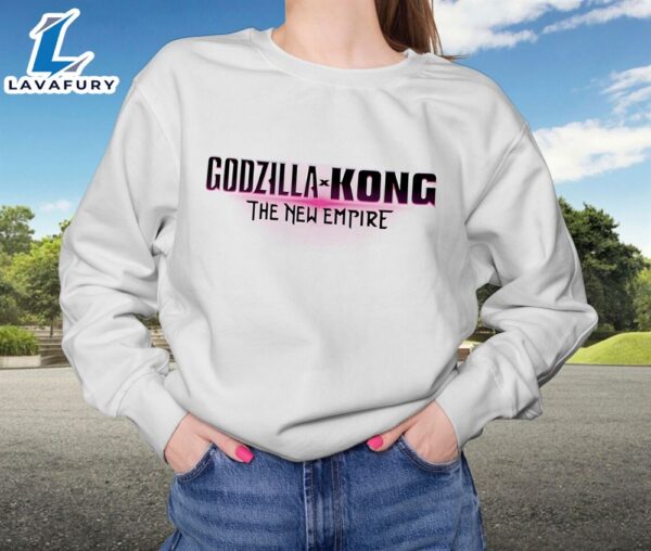 Godzilla X Kong Shirt, Godzilla Movie 2024 White Shirt