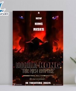 Godzilla x Kong The New Empire 2024 Movie Poster
