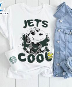 Happy Snoopy Cartoon New York Jets Cool Logo 2024 Shirt