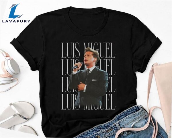 Luis Miguel 2024 T- Shirt – 90s Vintage Luis Miguel Tee Shirt