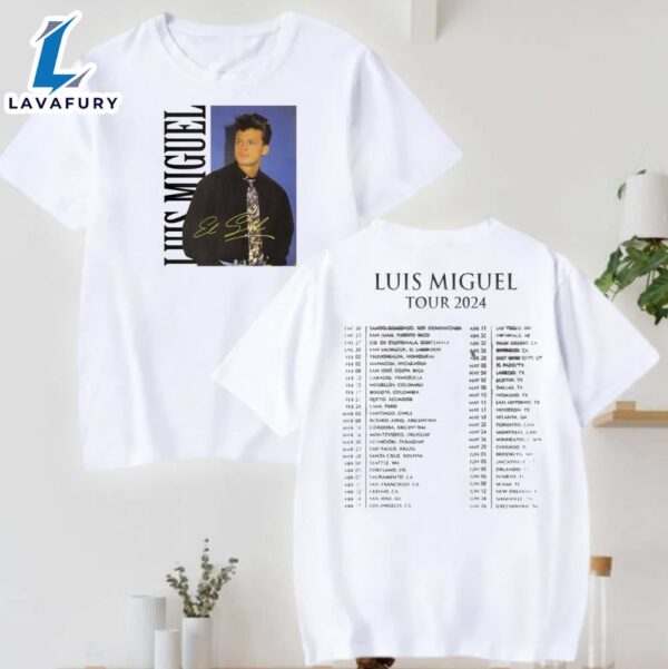 Luis Miguel Tour 2024 Unisex T-Shirt