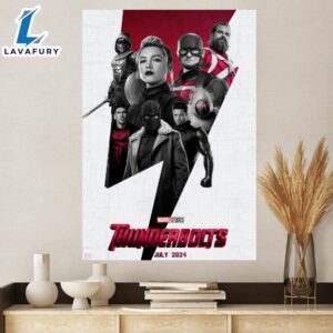 Marvel Studios 2024 Thunderbolts Canvas Poster