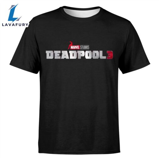 Marvel Studios’ Deadpool 3 Official Logo Unisex T Shirt