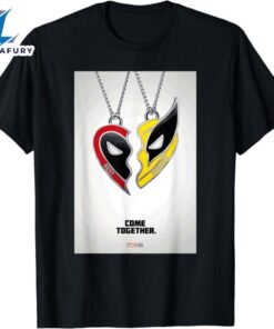 Marvel Studios Deadpool & Wolverine Friends Heart Poster T-Shirt