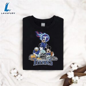 Mickey And Friends Tennessee Titans Nfl Shirt