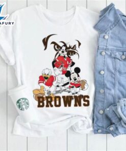 Mickey Mouse Characters Disney Cleveland Browns Shirt
