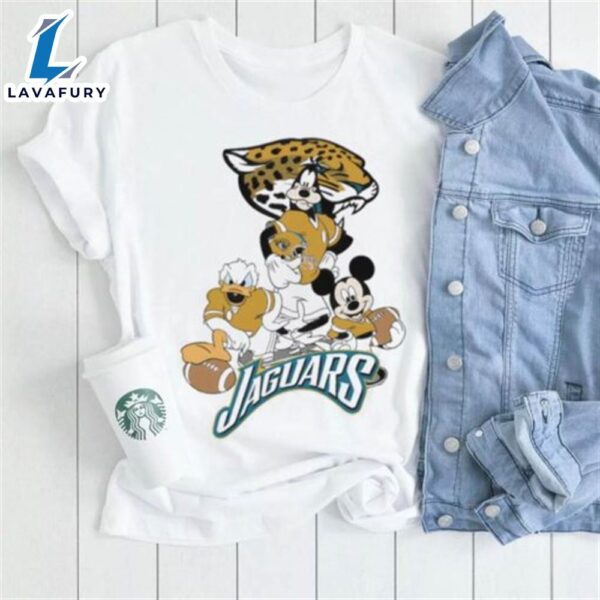 Mickey Mouse Characters Disney Jacksonville Jaguars Shirt