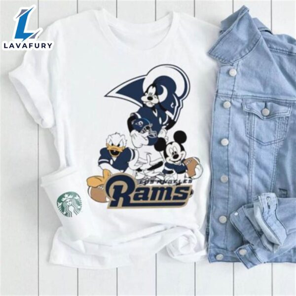 Mickey Mouse Characters Disney Los Angeles Rams Shirt