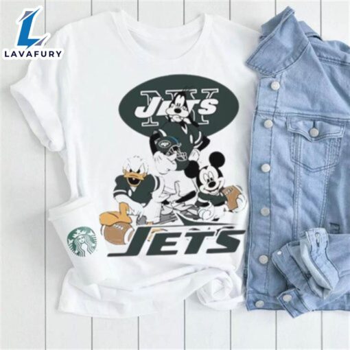 Mickey Mouse Characters Disney New York Jets Shirt