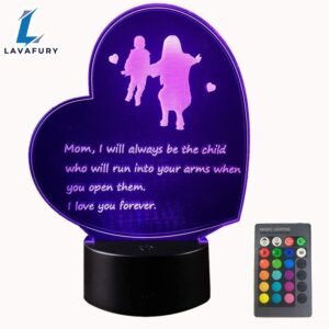 Mothers’ Day Gift From DaughterSon 3D LED Lamp Gift For Stepmom Mother-In-Law