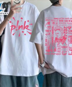 Music Singer Tour P!Nk Summer Carnival 2024 Fan T-Shirt