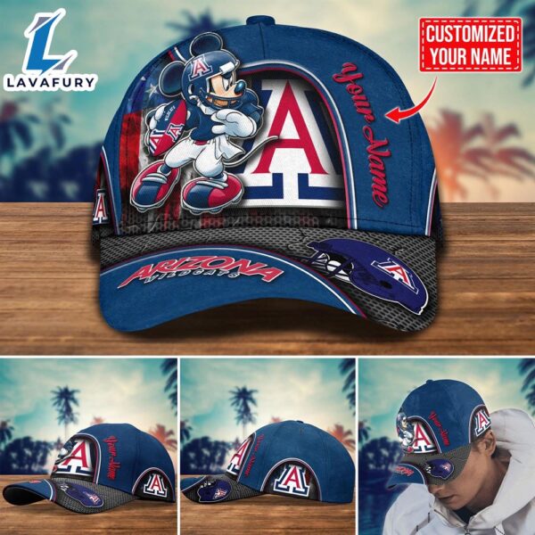 NCAA Arizona Wildcats Mickey Cap Trending New Arrivals Custom Cap