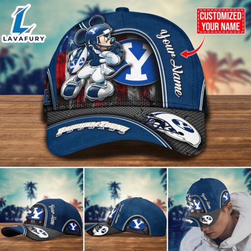 NCAA BYU Cougars Mickey Cap Trending New Arrivals Custom Cap