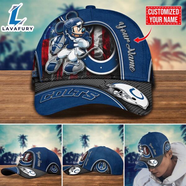 NCAA Indianapolis Colts Mickey Cap Trending New Arrivals Custom Cap