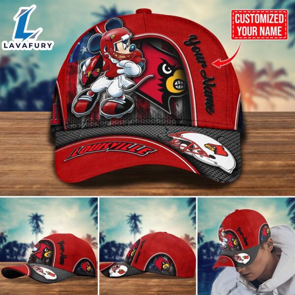 NCAA Louisville Cardinals Mickey Cap Trending New Arrivals Custom Cap