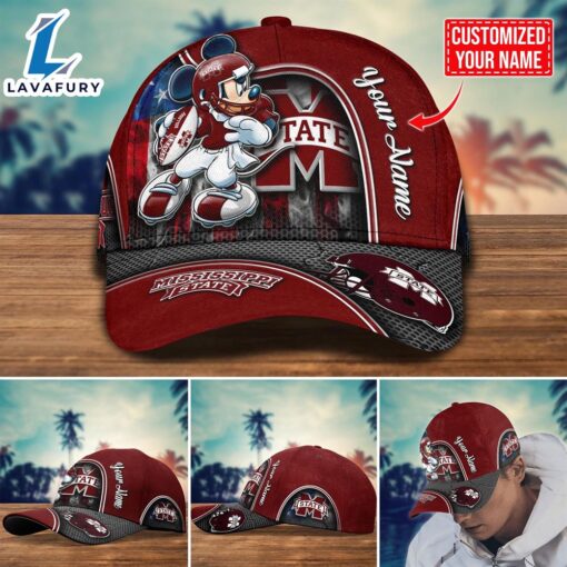 NCAA Mississippi State Bulldogs Mickey Cap Trending New Arrivals Custom Cap