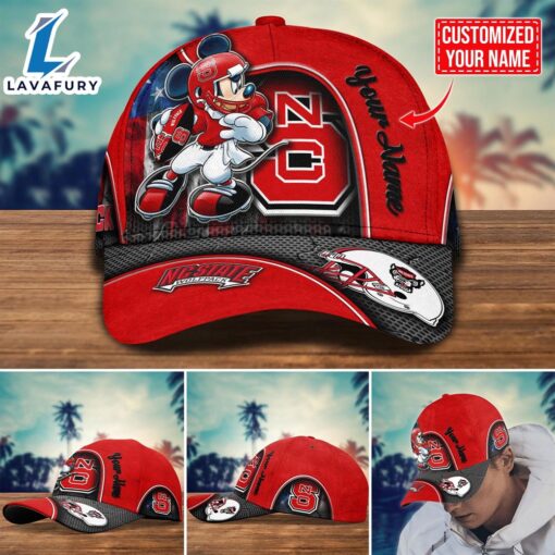 NCAA NC State Wolfpack Mickey Cap Trending New Arrivals Custom Cap