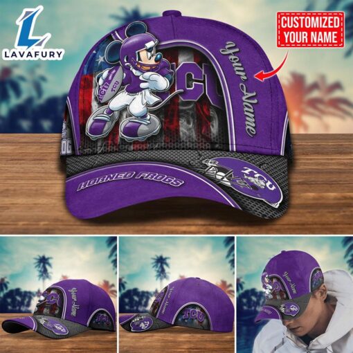 NCAA TCU Horned Frogs Mickey Cap Trending New Arrivals Custom Cap