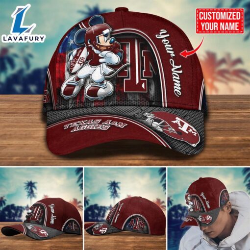 NCAA Texas A&ampM Aggies Mickey Cap Trending New Arrivals Custom Cap