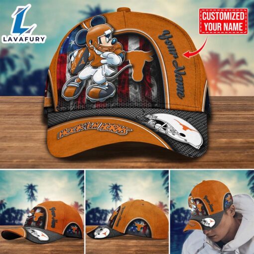 NCAA Texas Longhorns Mickey Cap Trending New Arrivals Custom Cap