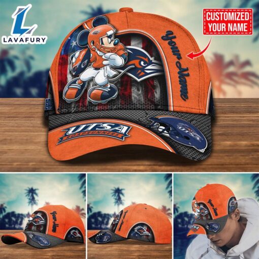 NCAA UTSA Roadrunners Mickey Cap Trending New Arrivals Custom Cap