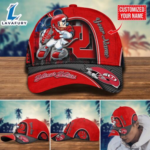 NCAA Utah Utes Mickey Cap Trending New Arrivals Custom Cap