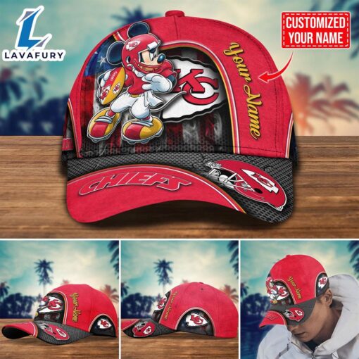 NFL Kansas City Chiefs Mickey Cap Trending New Arrivals Custom Cap