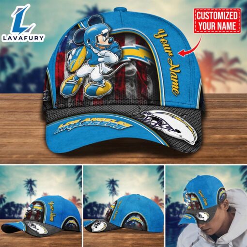 NFL Los Angeles Chargers Mickey Cap Trending New Arrivals Custom Cap