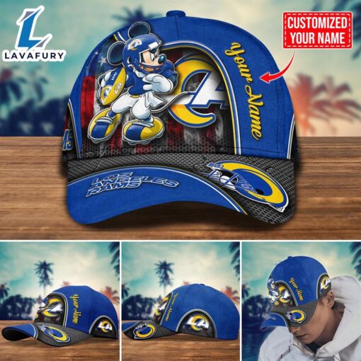 NFL Los Angeles Rams Mickey Cap Trending New Arrivals Custom Cap