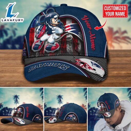 NFL New England Patriots Mickey Cap Trending New Arrivals Custom Cap