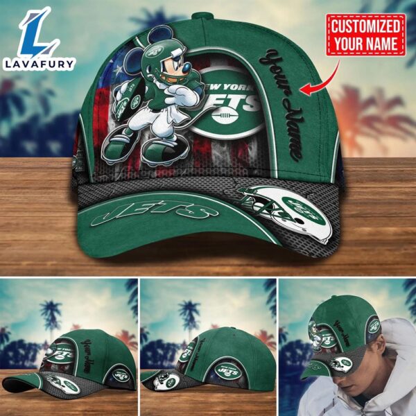 NFL New York Jets Mickey Cap Trending New Arrivals Custom Cap