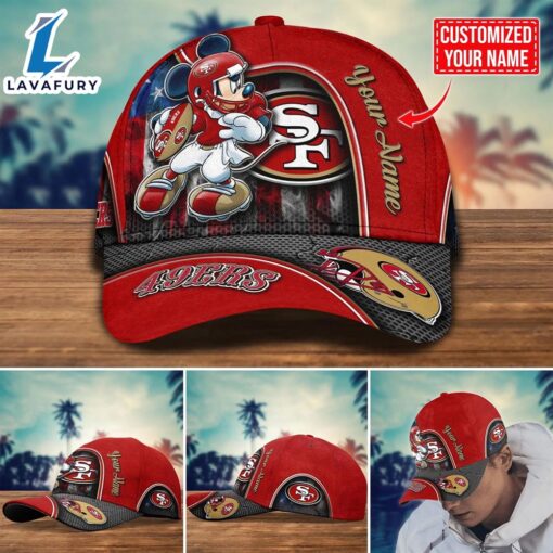 NFL San Francisco 49ers Mickey Cap Trending New Arrivals Custom Cap