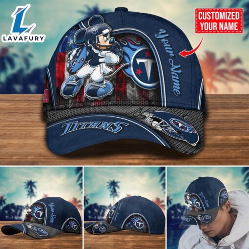 NFL Tennessee Titans Mickey Cap Trending New Arrivals Custom Cap