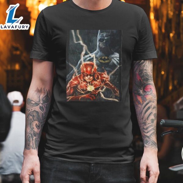 New Poster From The Flash Movie 2024 Dc Comics Premium T-Shirt