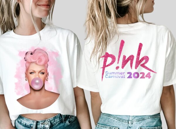 P!Nk Pink Singer Summer Carnival 2024 Tour Shirt