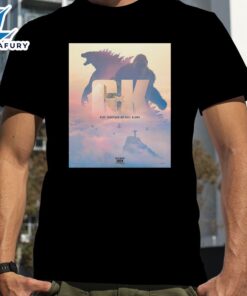 Rise Together Or Fall Alone Official Poster Godzilla x Kong The New Empire 2024 Movie Shirt